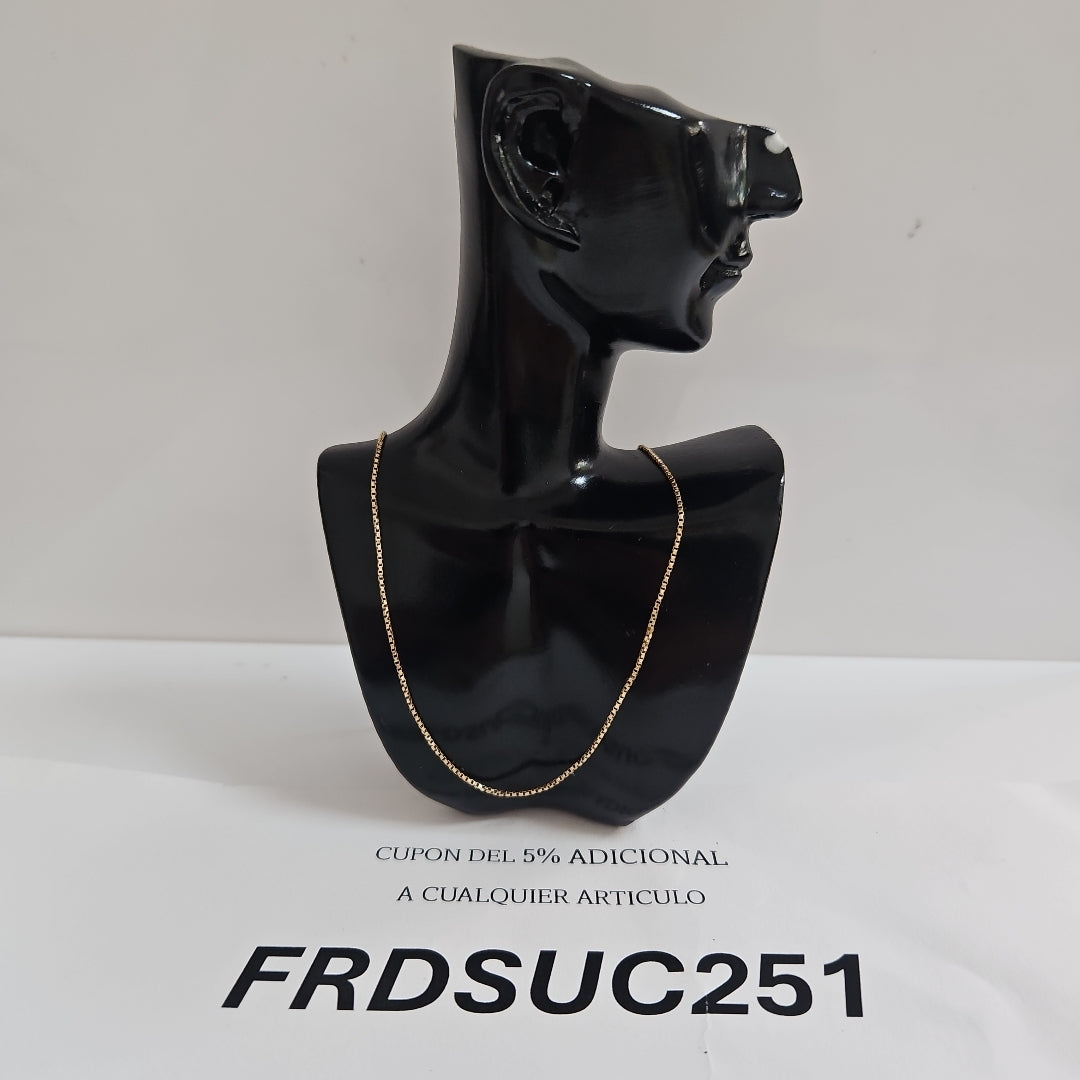CADENA ORO 10 K 1.7 GRMS (SEMINUEVO)