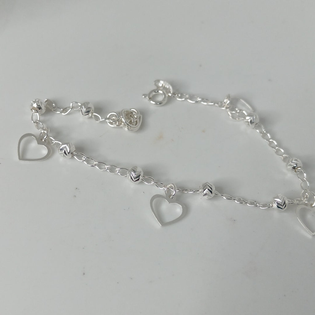 PULSERA TEJIDO ESPECIAL PLATA .925 18 CM 2.7 GR (NUEVO)