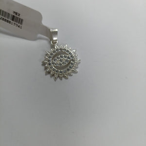 DIJE OJO MAGICO CON CIRCONIAS PLATA .925 2 GR (NUEVO)