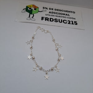 PULSERA TEJIDO ESPECIAL PLATA .925 18 CM 3 GR (NUEVO)