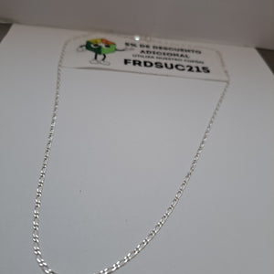 CADENA TEJIDO 1X1 PLATA .925 55 CM 3.3 GR (NUEVO)