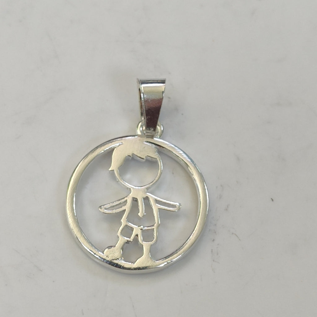 DIJE NIÑO PLATA .925 2 GR (NUEVO)