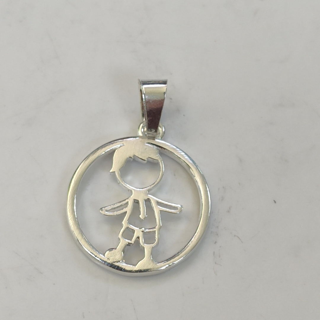 DIJE NIÑO PLATA .925 2 GR (NUEVO)