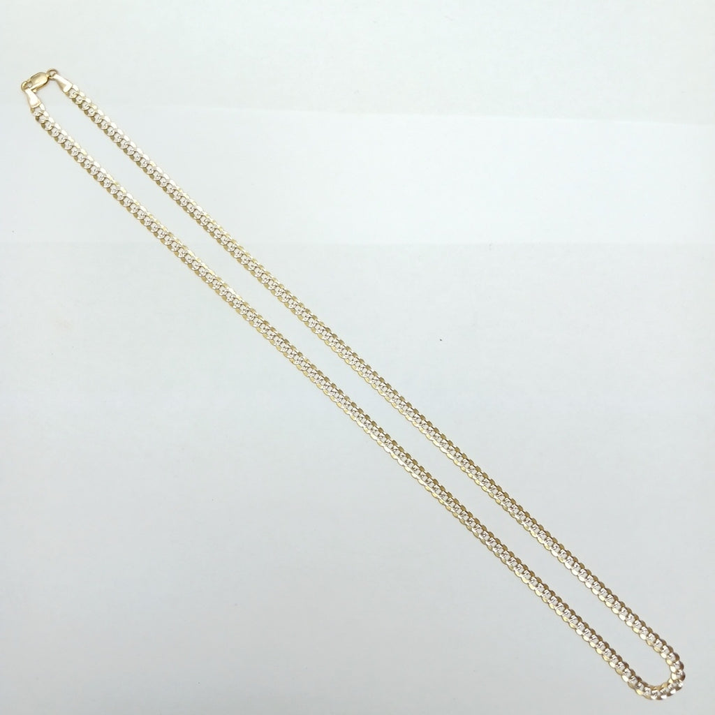 CADENA ORO,RODIADO 14 K 11,50 GRMS (SEMINUEVO)