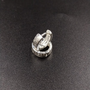 ARRACADAS C/CIRCONIAS PLATA .925 2.1 GR (NUEVO)
