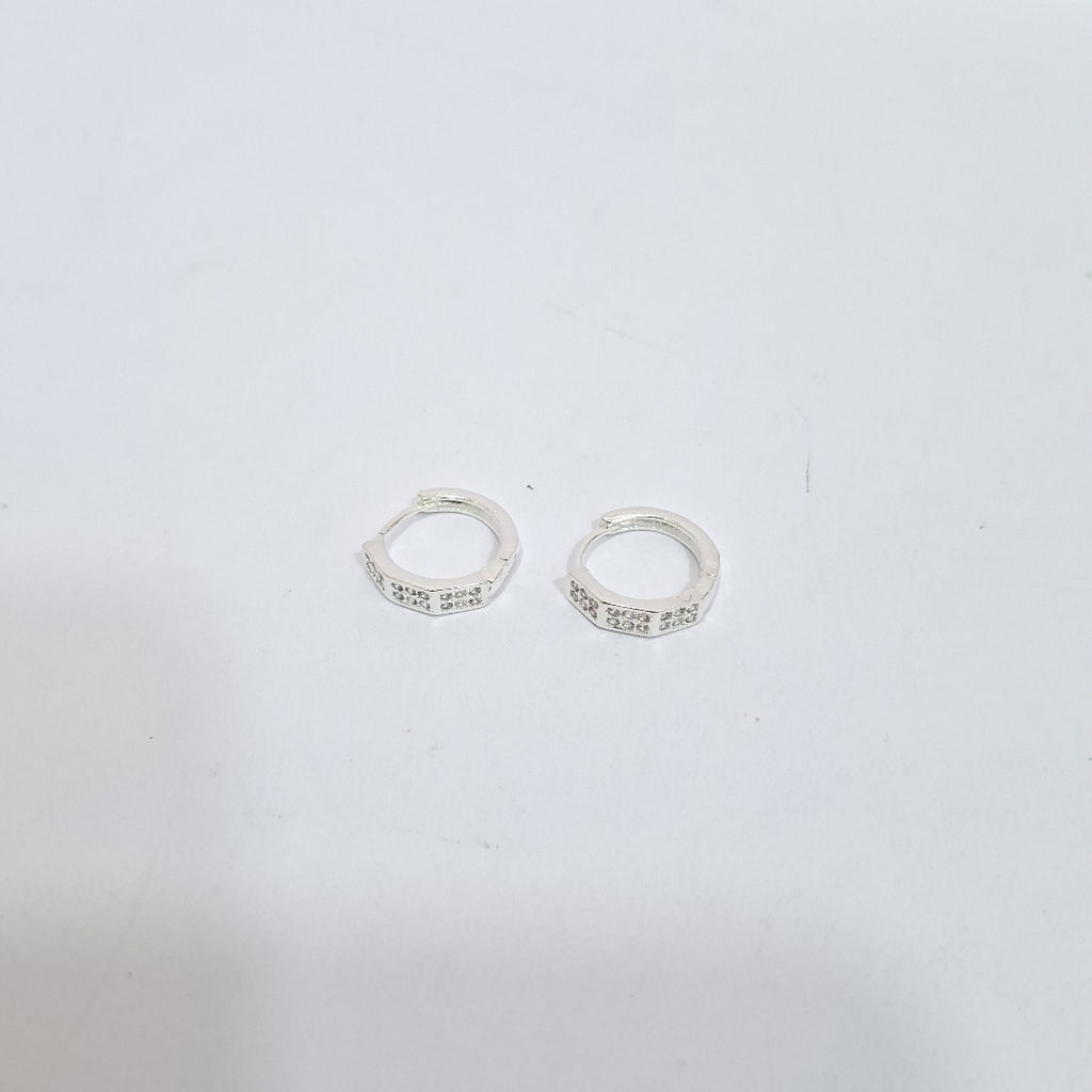 ARRACADAS C/CIRCONIAS PLATA .925 2.5 GR (NUEVO)