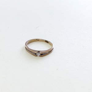 SOLITARIO ORO 8 K 1,30 GRMS (SEMINUEVO)