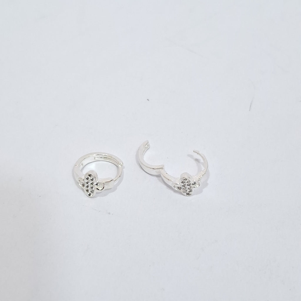 ARRACADAS C/CIRCONIAS PLATA .925 1.9 GR (NUEVO)