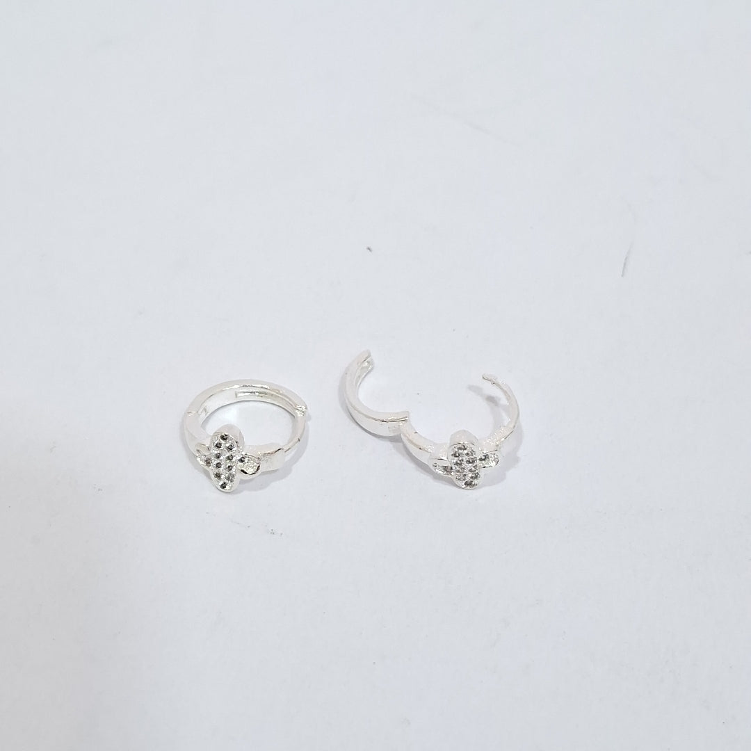 ARRACADAS C/CIRCONIAS PLATA .925 1.9 GR (NUEVO)