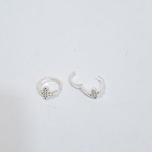 ARRACADAS C/CIRCONIAS PLATA .925 1.9 GR (NUEVO)