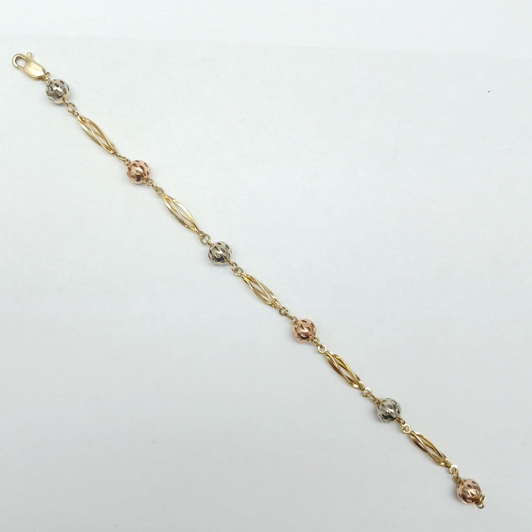 PULSERA ORO 14 K 6 GRMS (SEMINUEVO)