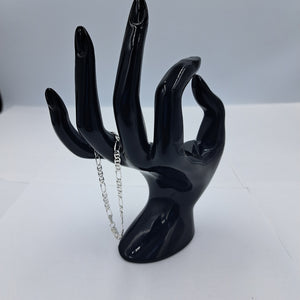 PULSERA TEJIDO 3X1 PLATA .925 16 CM 2.5 GR (NUEVO)