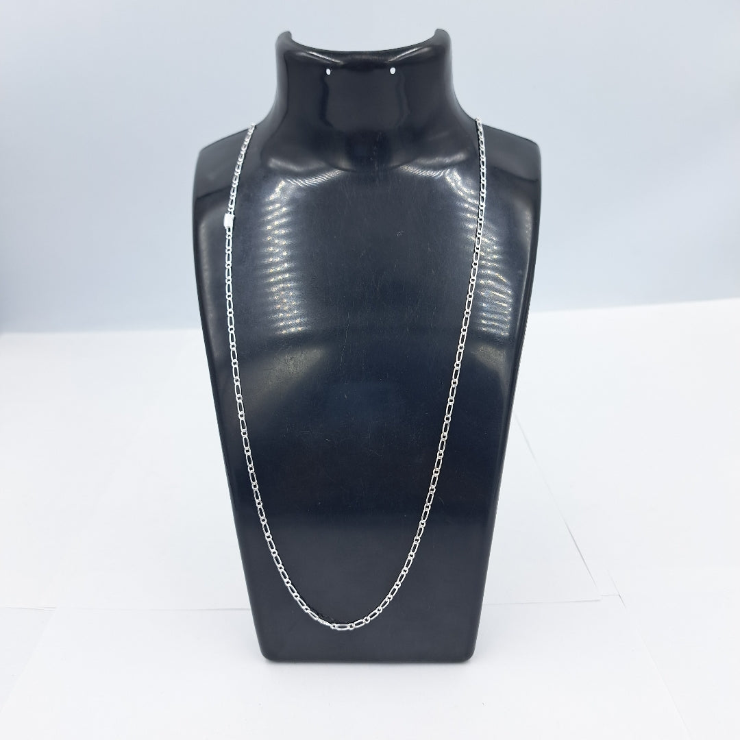 CADENA TEJIDO 1X1 PLATA .925 55 CM 3 GR (NUEVO)