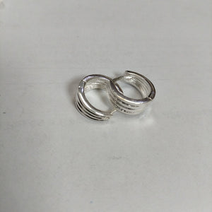 ARRACADAS PLATA .925 2.7 GR (NUEVO)