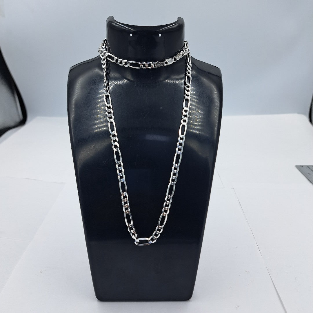 CADENA TEJIDO 3X1 PLATA .925 60 CM 17.6 GR (NUEVO)