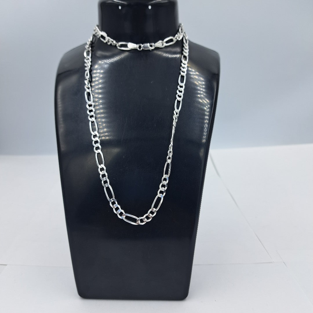 CADENA TEJIDO 3X1 PLATA .925 60 CM 17.8 GR (NUEVO)