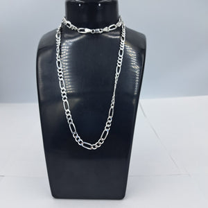 CADENA TEJIDO 3X1 PLATA .925 60 CM 17.8 GR (NUEVO)