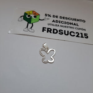 DIJE MARIPOSA C/CIRCONIAS PLATA .925 2.3 GR (NUEVO)