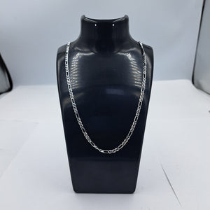 CADENA TEJIDO MARINERO PLATA .925 55 CM 8.1 GR (NUEVO)