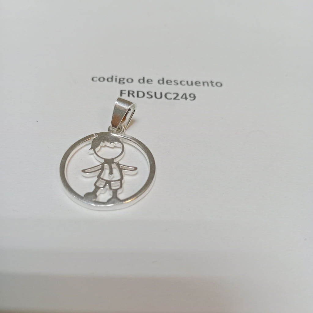 DIJE NIÑO PLATA .925 1.8 GR (NUEVO)