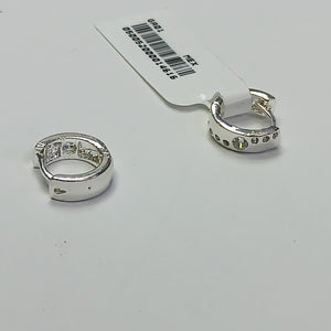 ARRACADAS C/CIRCONIAS PLATA .925 2.5 GR (NUEVO)