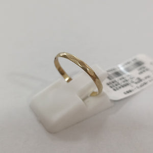 ANILLO ORO 14 K 0,50 GRMS (SEMINUEVO)