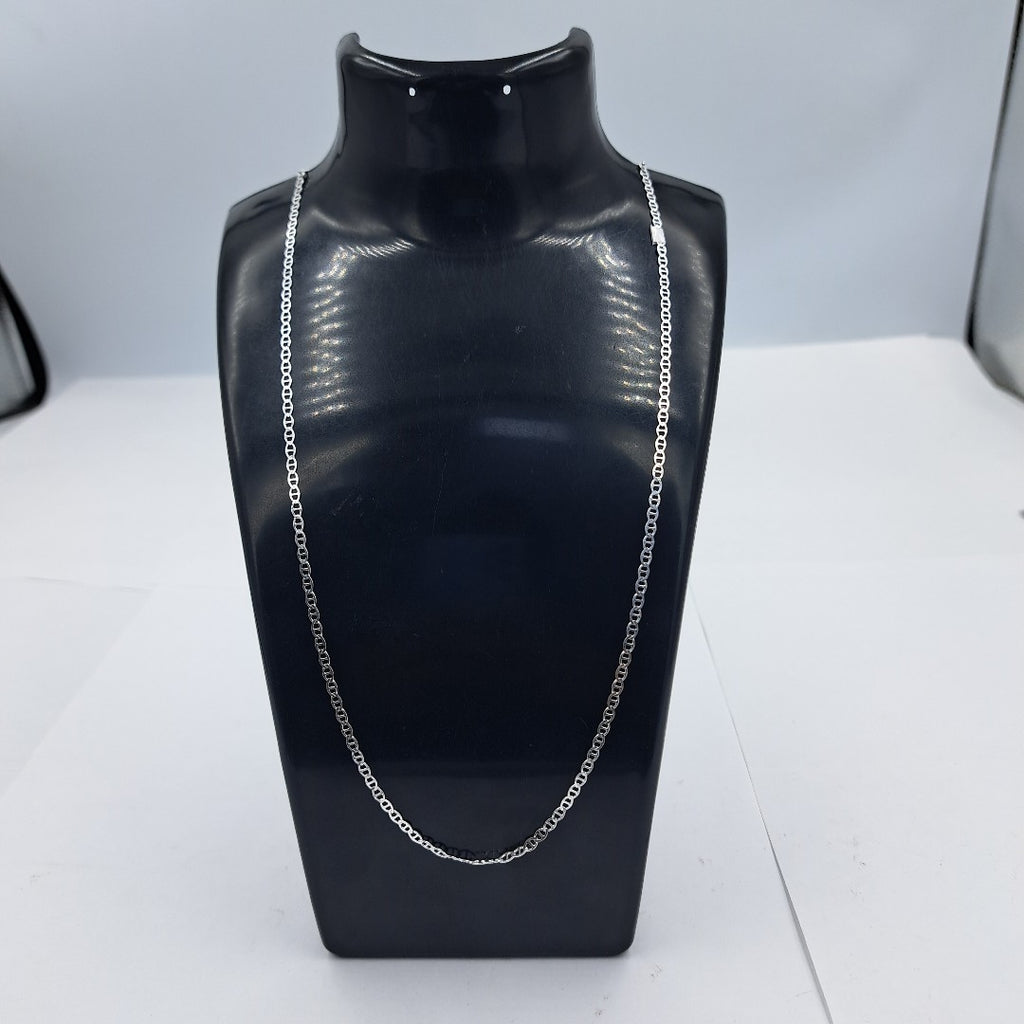 CADENA TEJIDO GUCHI PLATA .925 55 CM 3.3 GR (NUEVO)