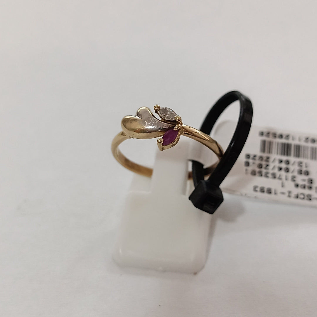 ANILLO ORO 14 K 2 GRMS (SEMINUEVO)