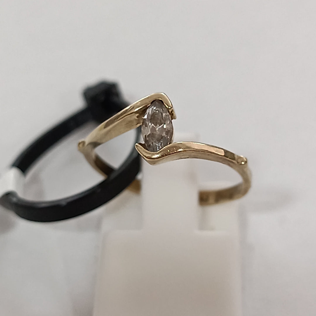 ANILLO ORO 14 K 1.3 GRMS (SEMINUEVO)