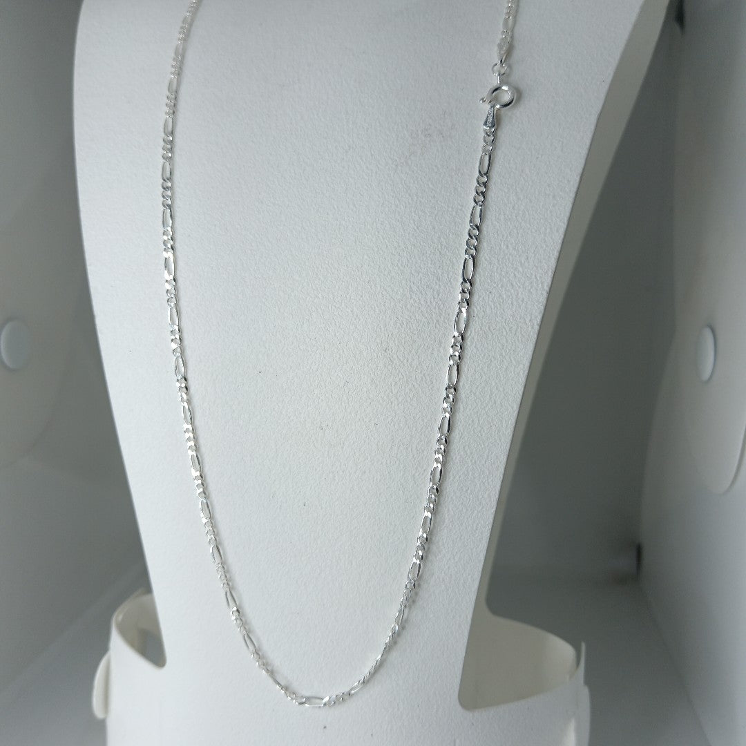 CADENA TEJIDO 3X1 PLATA .925 50 CM 4 GR (NUEVO)