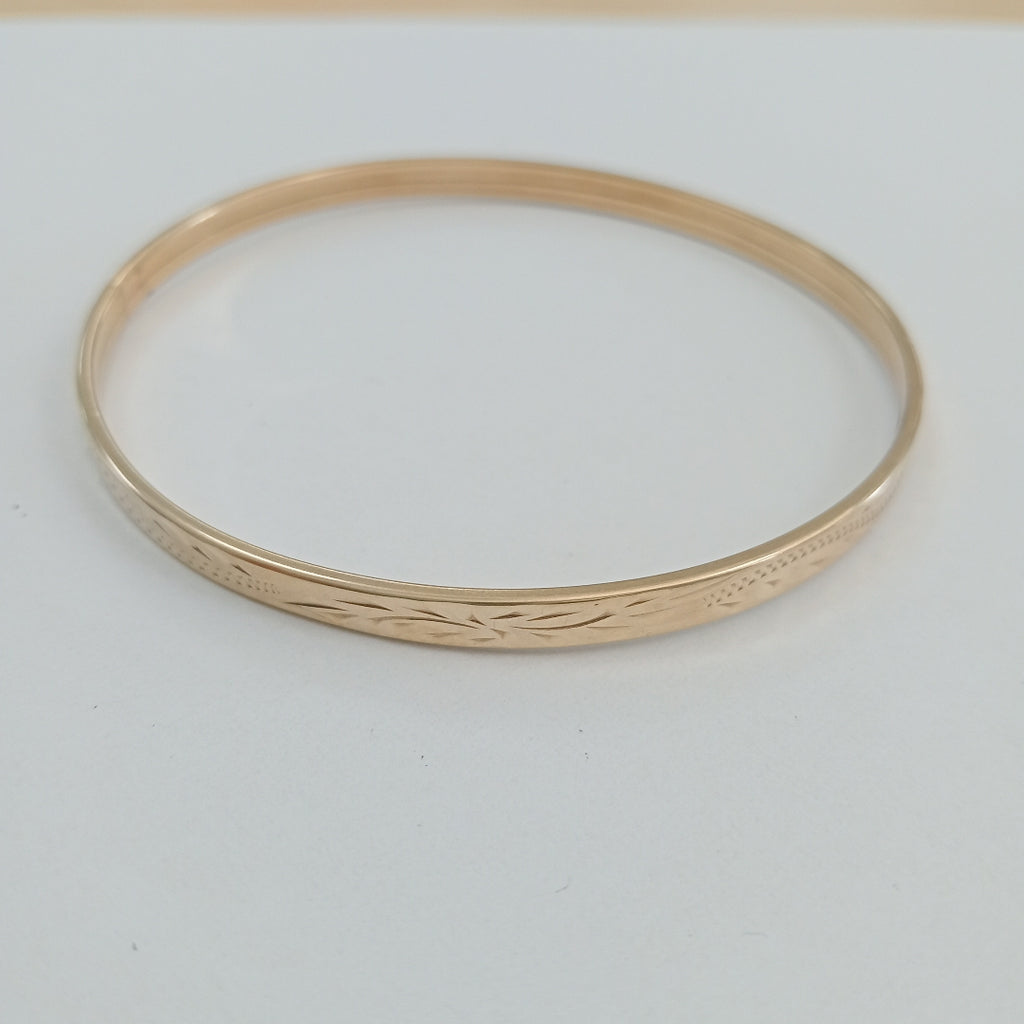 PULSERA RIGIDA ORO 10 K 5.9 GRMS (SEMINUEVO)