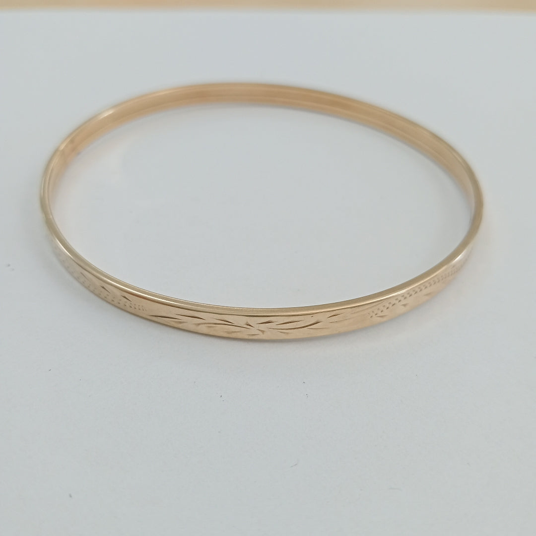 PULSERA RIGIDA ORO 10 K 5.9 GRMS (SEMINUEVO)