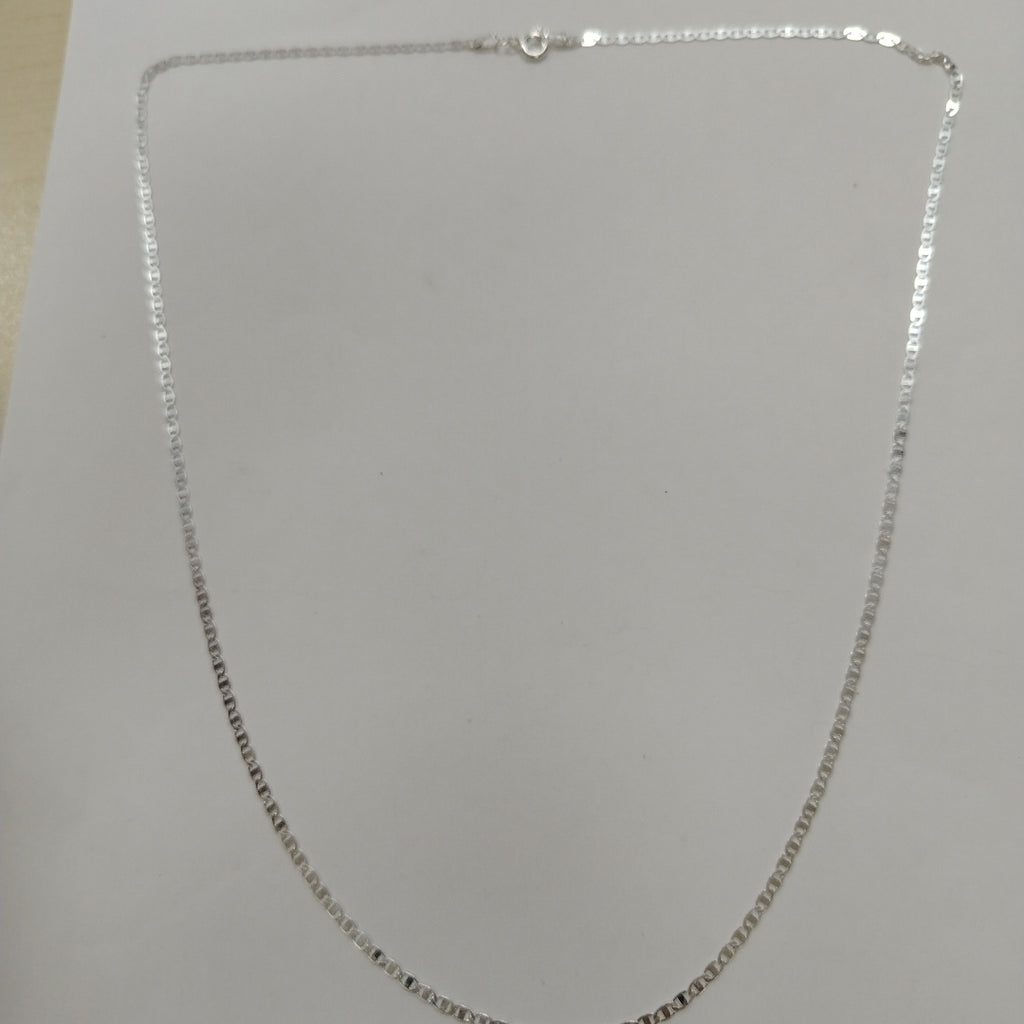CADENA TEJIDO ESPEJO PLATA .925 60 CM 4.4 GR (NUEVO)