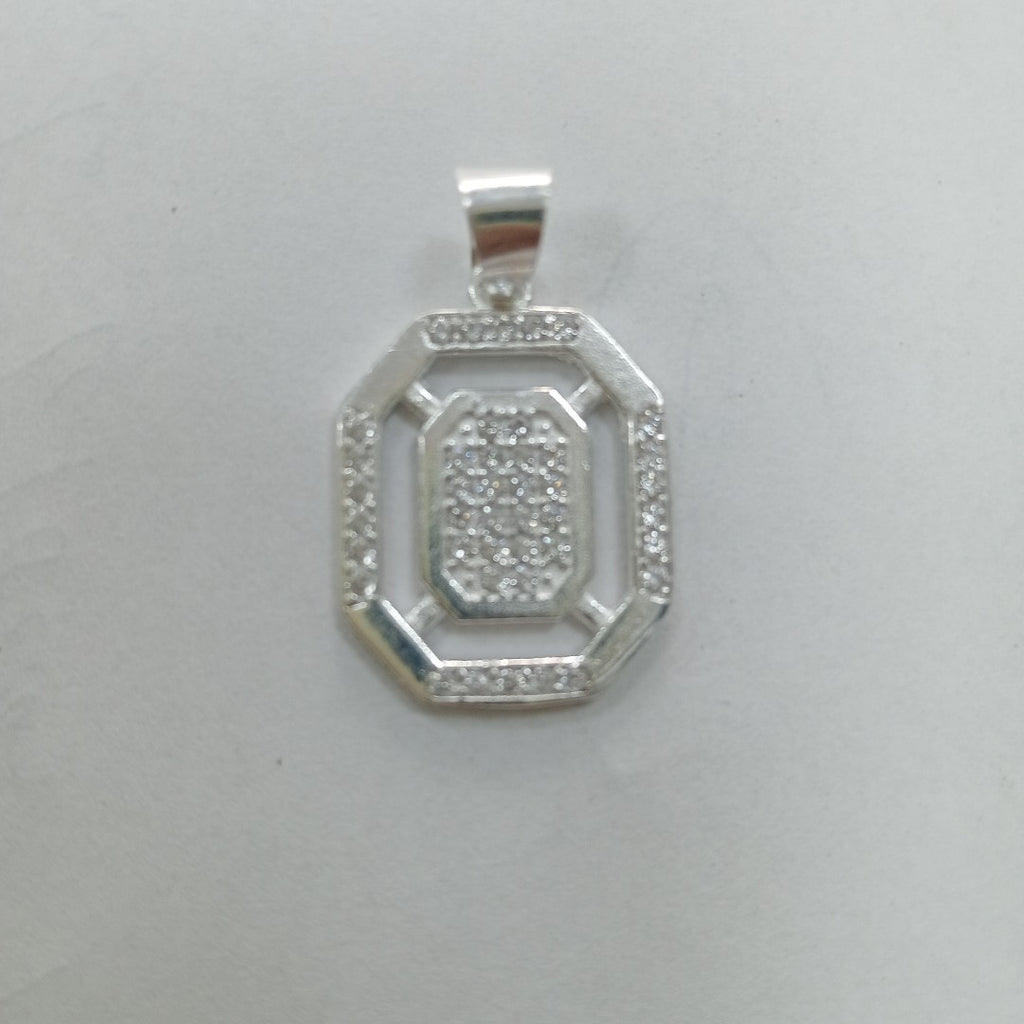DIJE C/CIRCONIAS PLATA .925 3.4 GR (NUEVO)