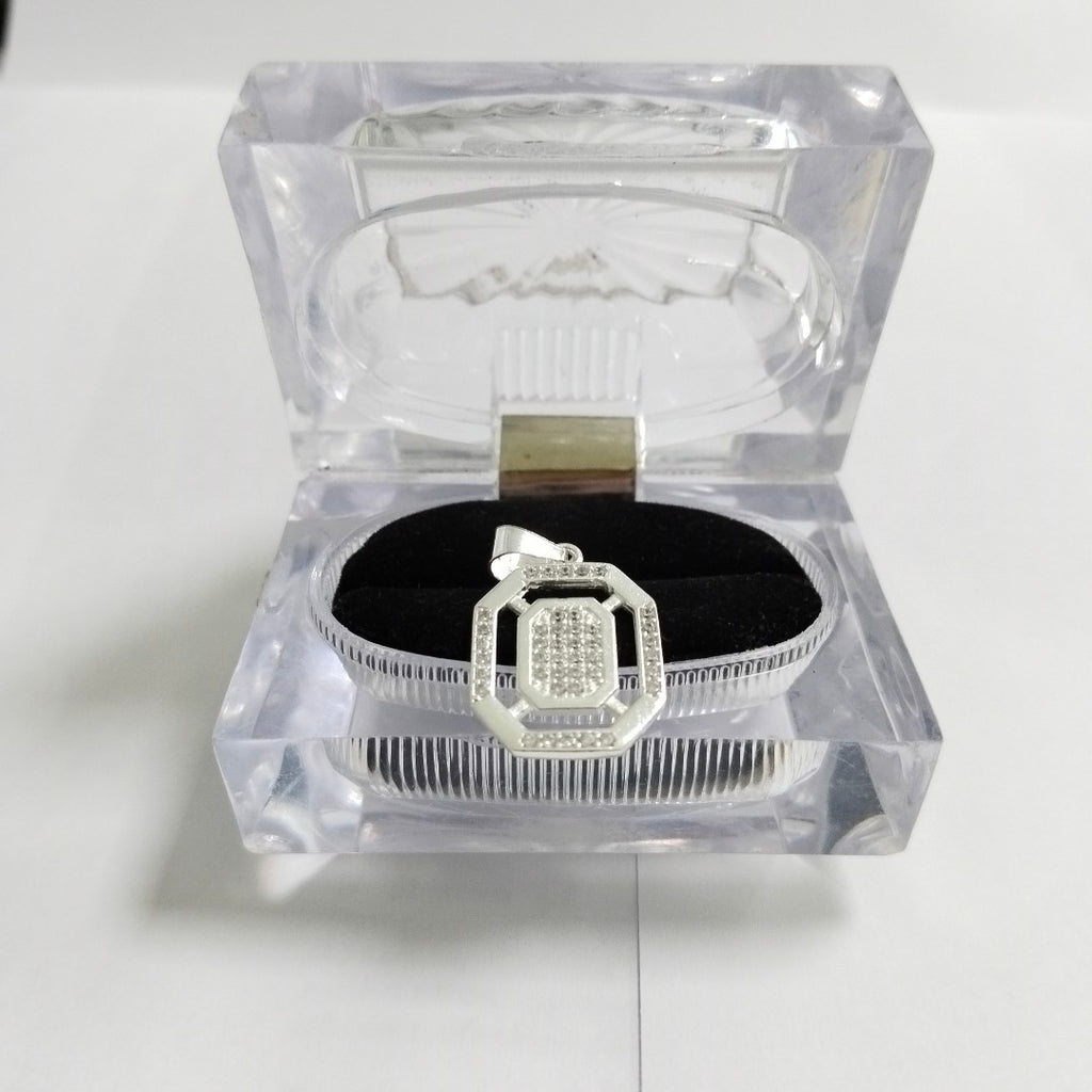 DIJE C/CIRCONIAS PLATA .925 3.4 GR (NUEVO)