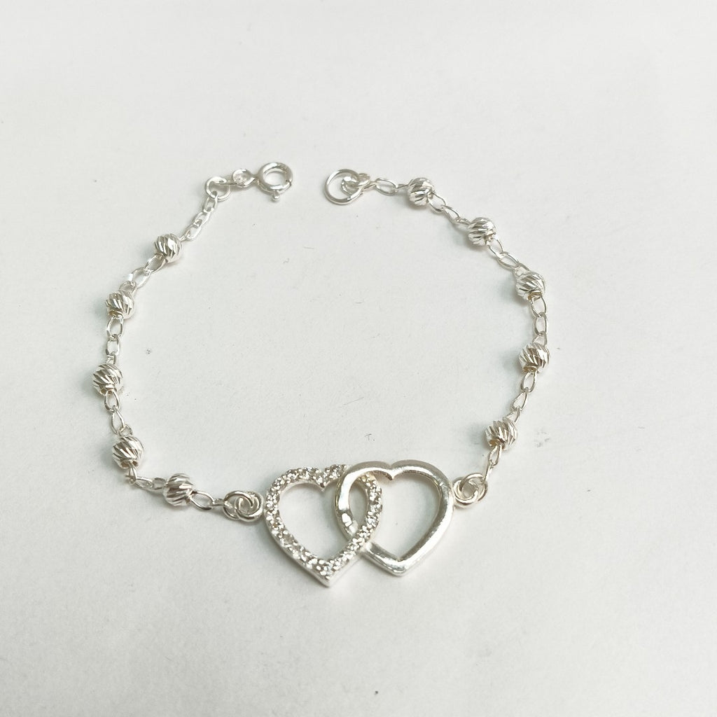 PULSERA TEJIDO TEJIDO ESPECIAL PLATA .925 18 CM 4.1 GR (NUEVO)