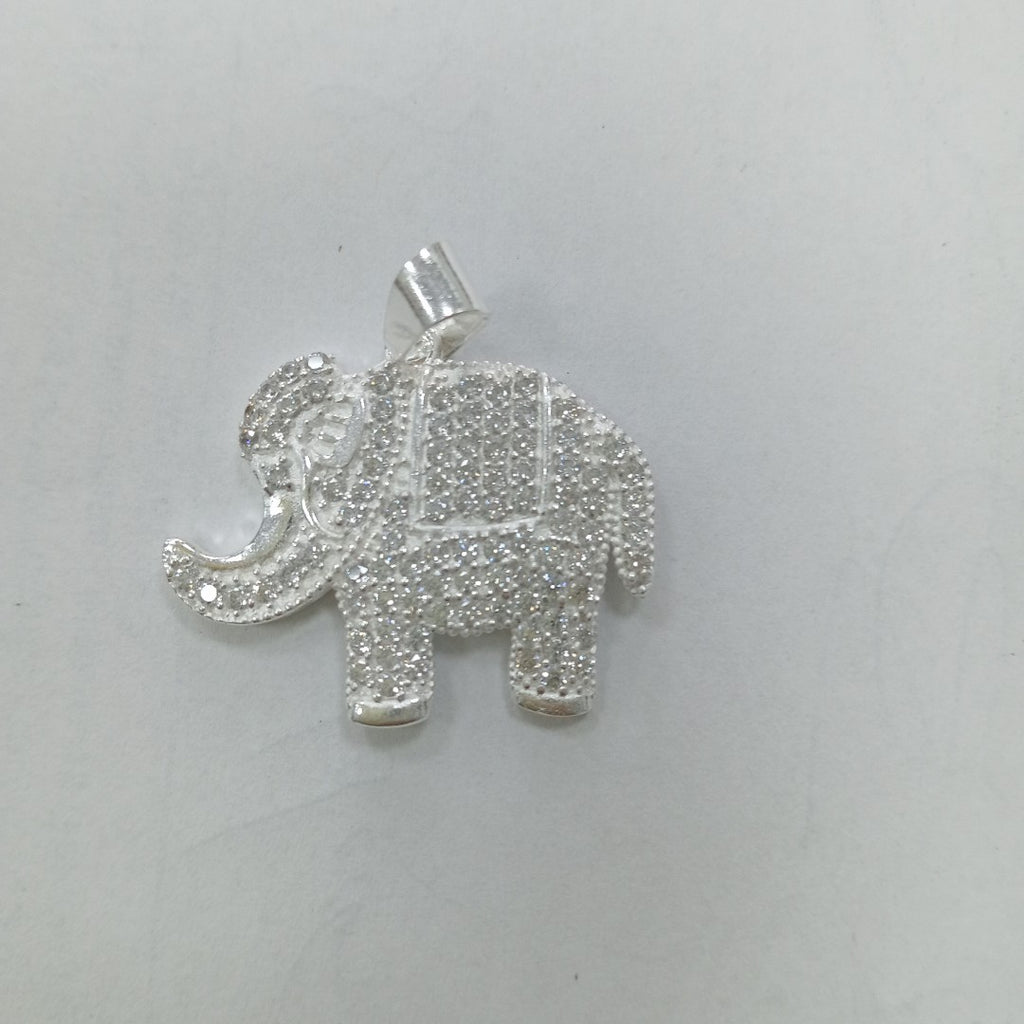 DIJE ELEFANTE C/CIRCONIAS PLATA .925 5.2 GR (NUEVO)