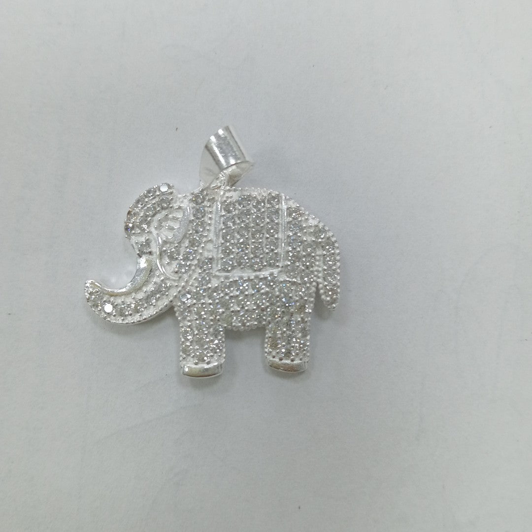 DIJE ELEFANTE C/CIRCONIAS PLATA .925 5.2 GR (NUEVO)