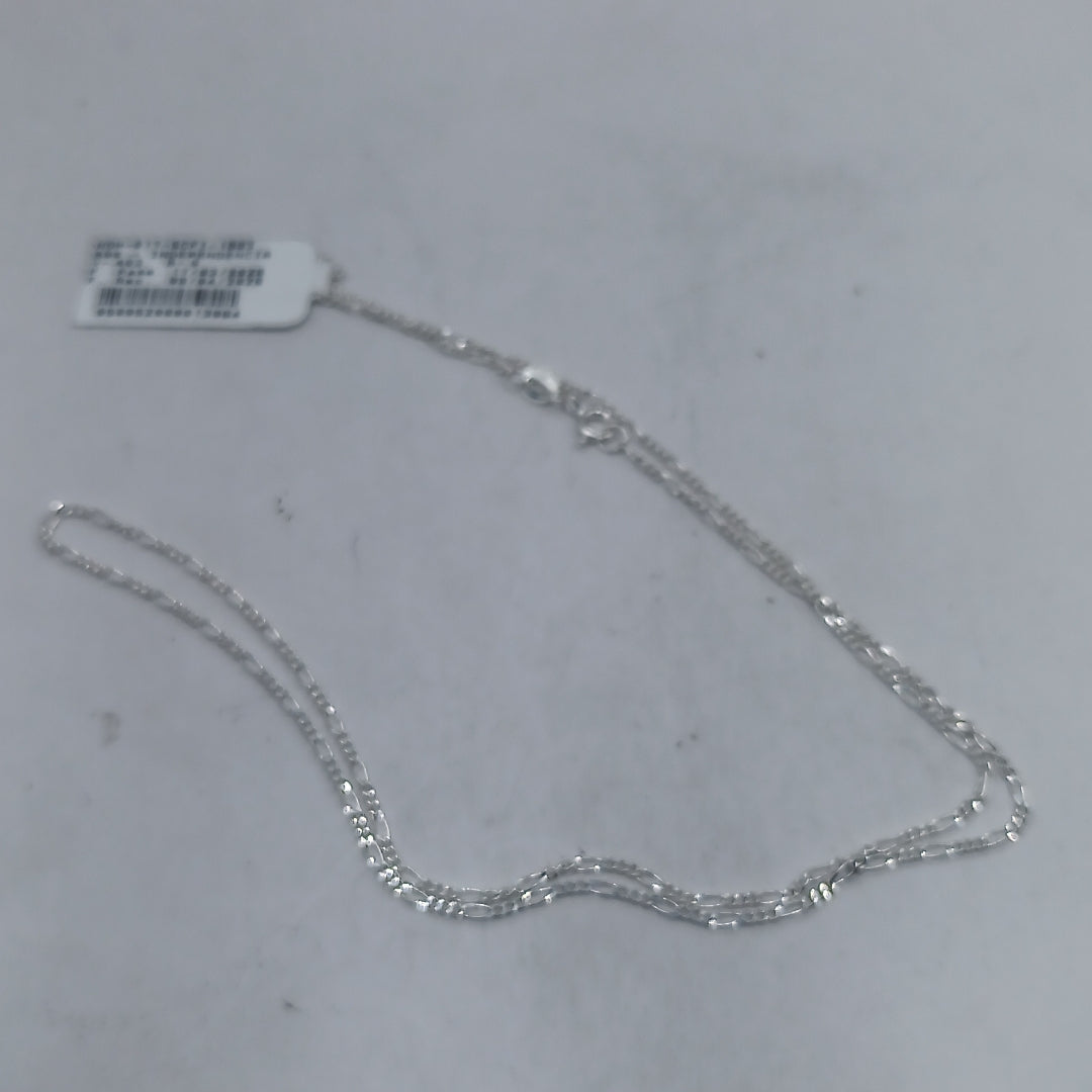 CADENA TEJIDO 3X1 PLATA .925 50 CM 2.1 GR (NUEVO)