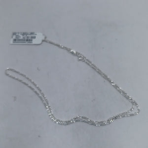 CADENA TEJIDO 3X1 PLATA .925 50 CM 2.1 GR (NUEVO)