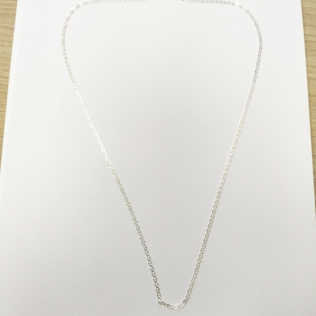 CADENA TEJIDO GUCHI PLATA .925 60 CM 3.7 GR (NUEVO)