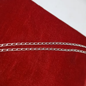 CADENA TEJIDO ESLABONES PLATA .925 55 CM 3 GR (NUEVO)
