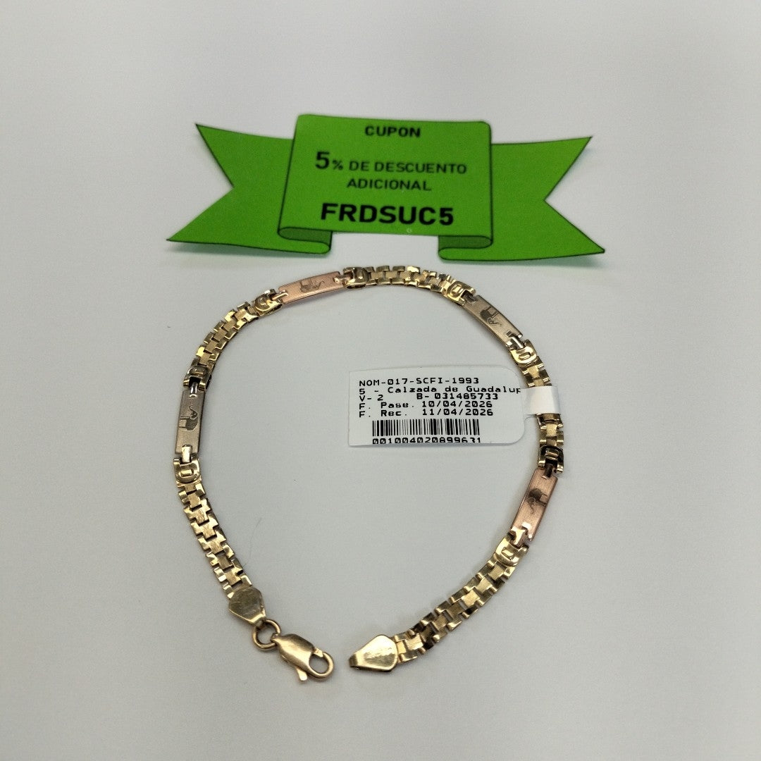PULSERA ORO 14 K 5 GRMS (SEMINUEVO)