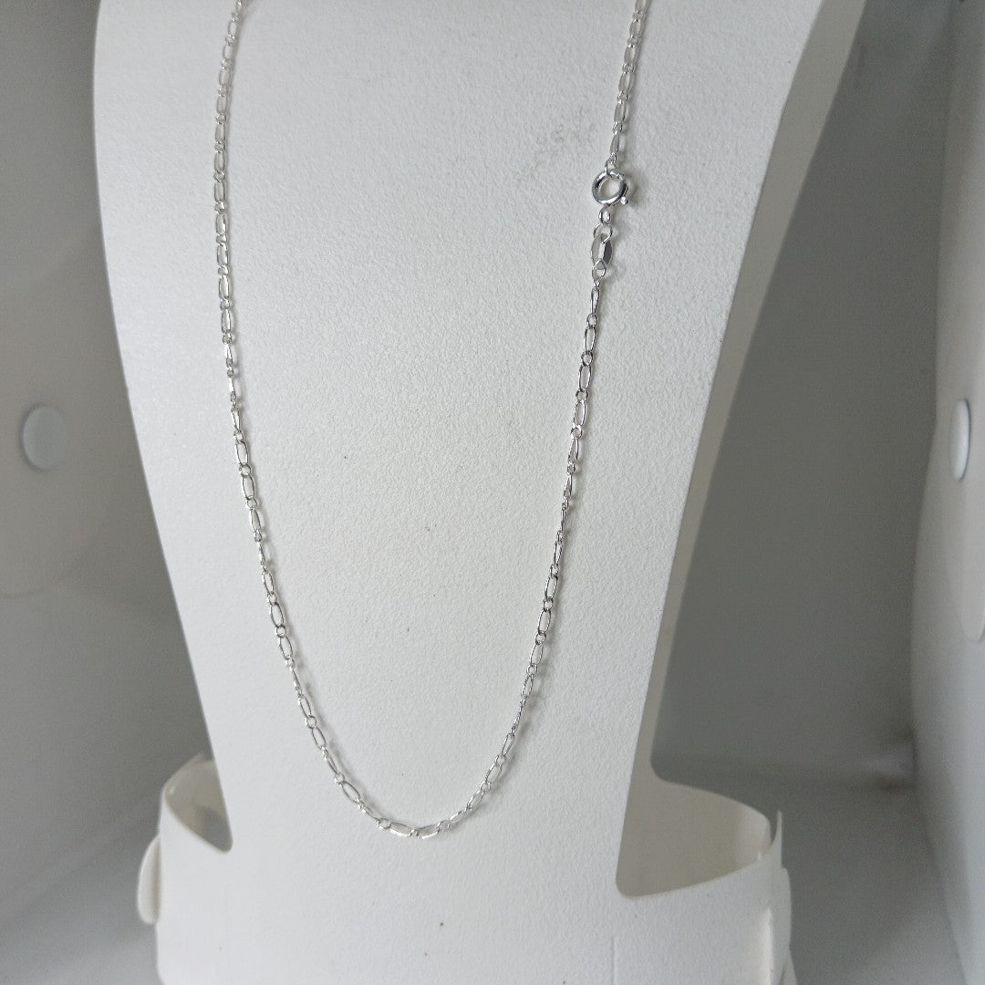 CADENA TEJIDO 1X1 PLATA .925 50 CM 3 GR (NUEVO)