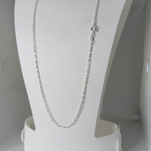 CADENA TEJIDO 1X1 PLATA .925 50 CM 3 GR (NUEVO)