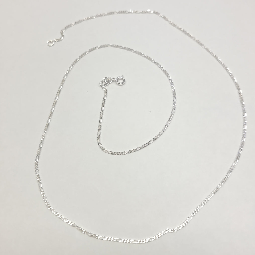 CADENA TEJIDO 3X1 PLATA .925 55 CM 2.2 GR (NUEVO)