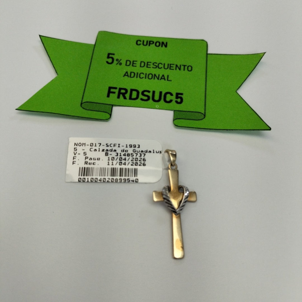 CRUZ ORO 14 K 1.3 GRMS (SEMINUEVO)