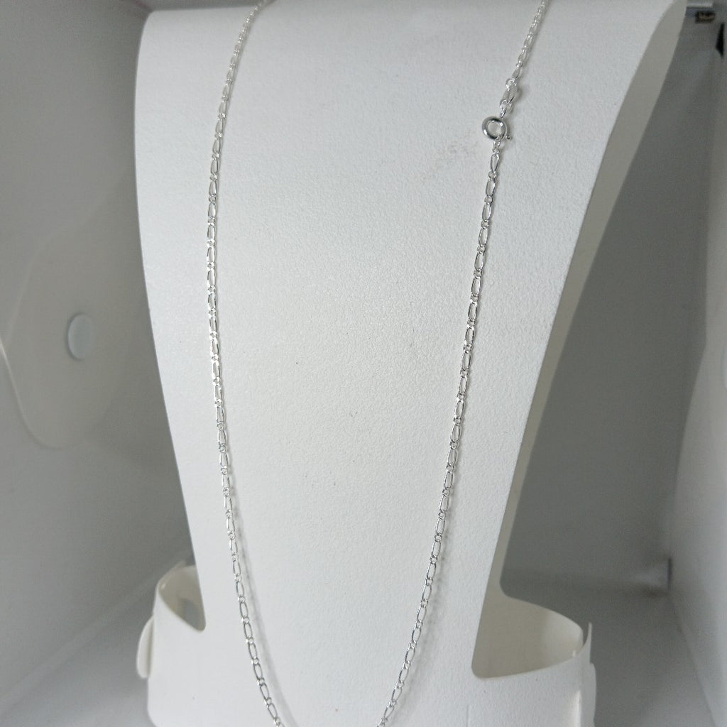 CADENA TEJIDO 1X1 PLATA .925 55 CM 3.3 GR (NUEVO)