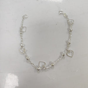 PULSERA TEJIDO ESPECIAL PLATA .925 18 CM 2.7 GR (NUEVO)