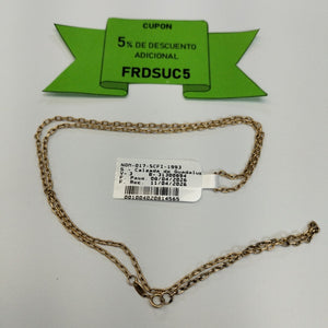 CADENA ORO 14 K 4.3 GRMS (SEMINUEVO)